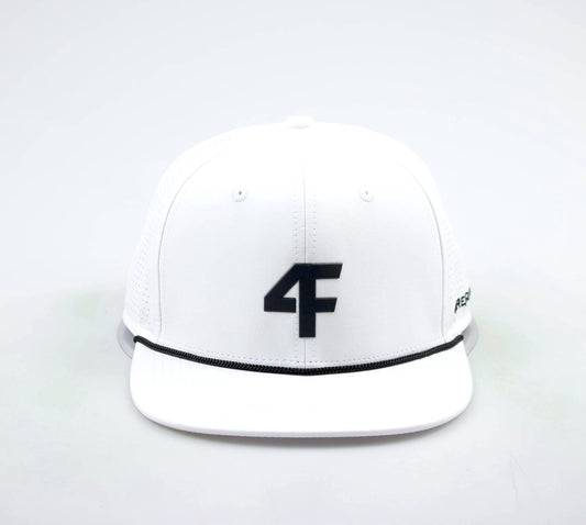 4F SnapBack - White/Black